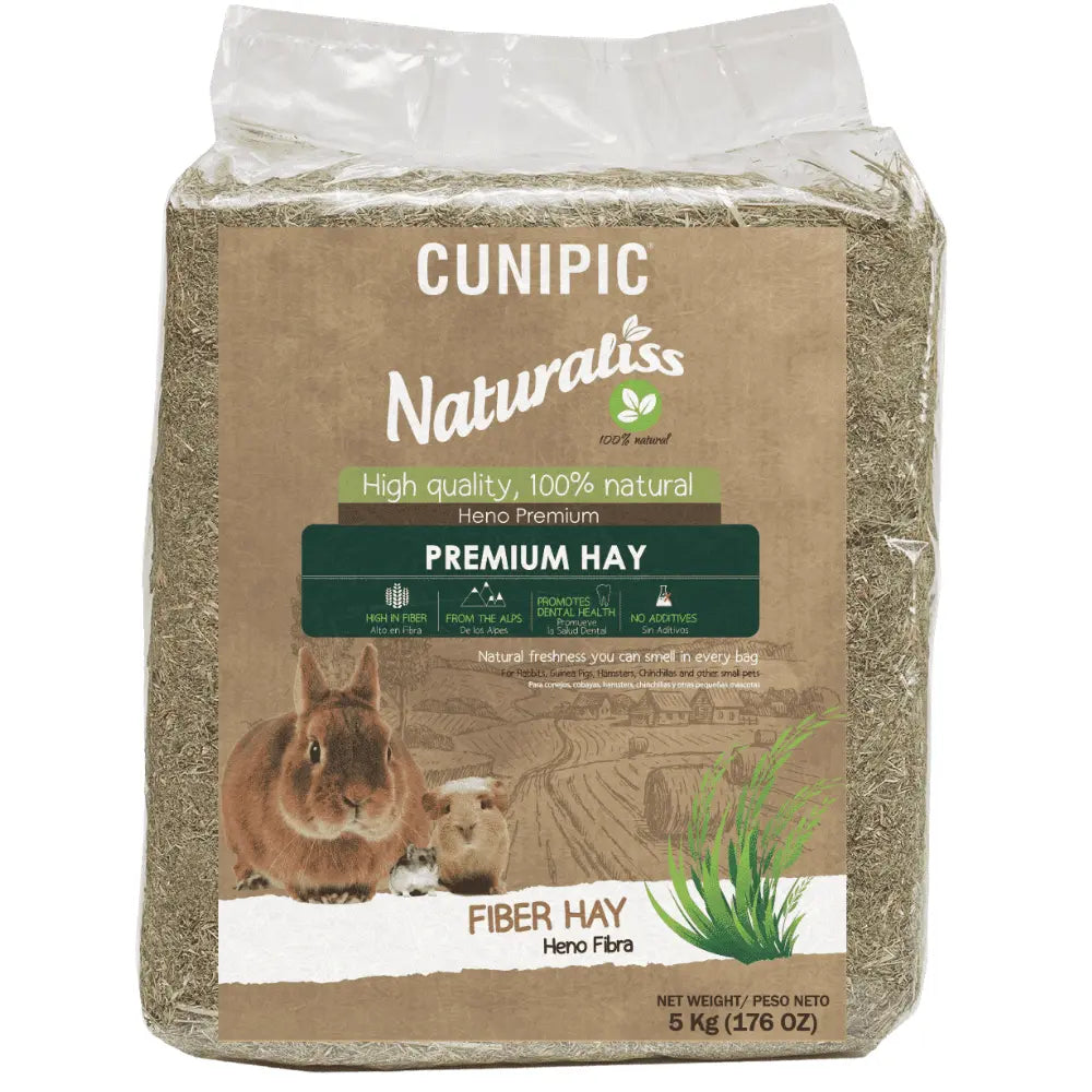 Cunipic Naturliss Heno Fibra 5 kg al mejor precio -todoastorenimal.com