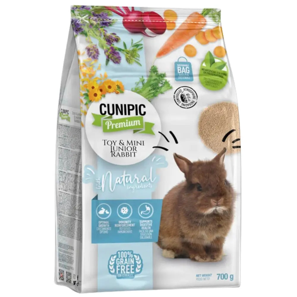 Cunipic Premium Alimento Conejo Toy & Mini Junior al mejor precio -todoastorenimal.com