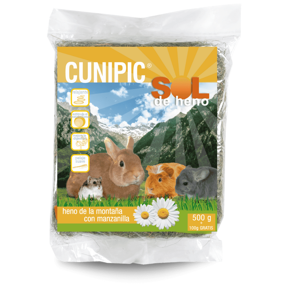 Cunipic Sol de Heno 500 g al mejor precio -todoastorenimal.com