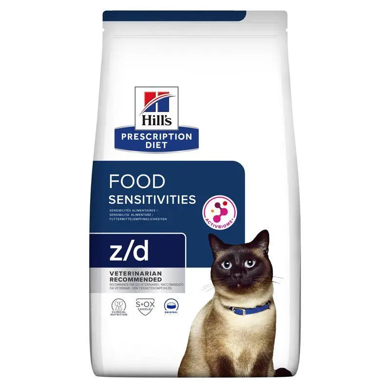 Hill'S Feline Z/D 3Kg (Hipersensibilidad Alimentaria) - Precios Más Baratos - Todoanimal