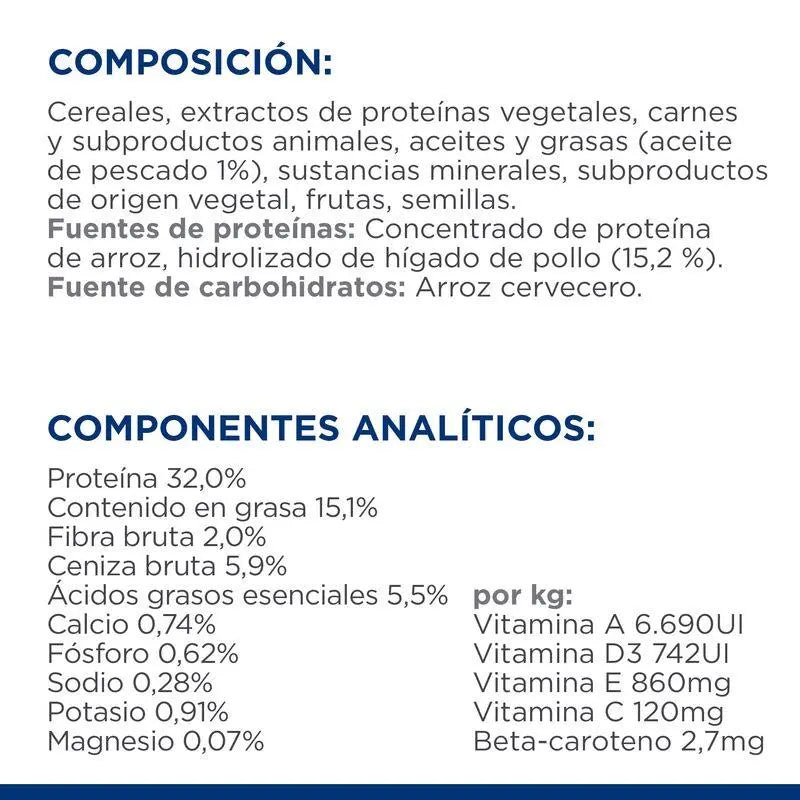 Hill'S Feline Z/D 3Kg (Hipersensibilidad Alimentaria) - Precios Más Baratos - Todoanimal