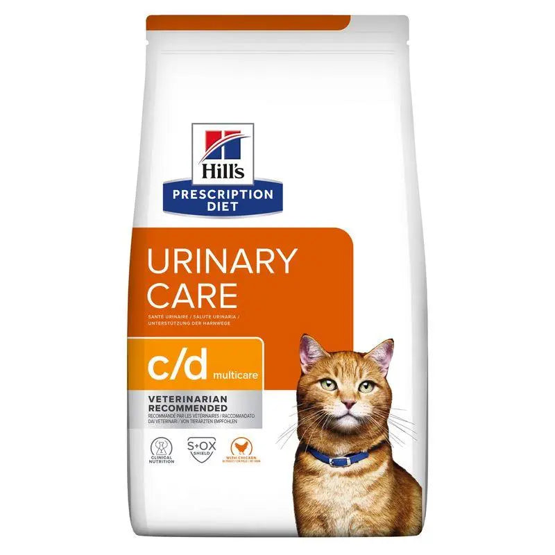 Hill'S Feline C/D 8 Kg. Pollo (Enfermedad Urinaria) - Precios Más Baratos - Todoanimal