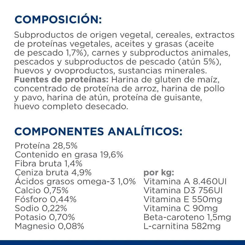 Hill'S Feline K/D Atún 3Kg - Precios Más Baratos - Todoanimal
