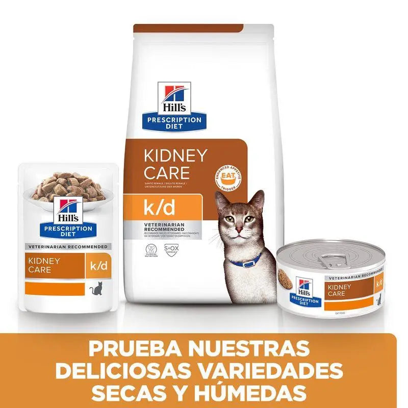 Hill'S Feline K/D Con Salmón 85G - Precios Más Baratos - Todoanimal