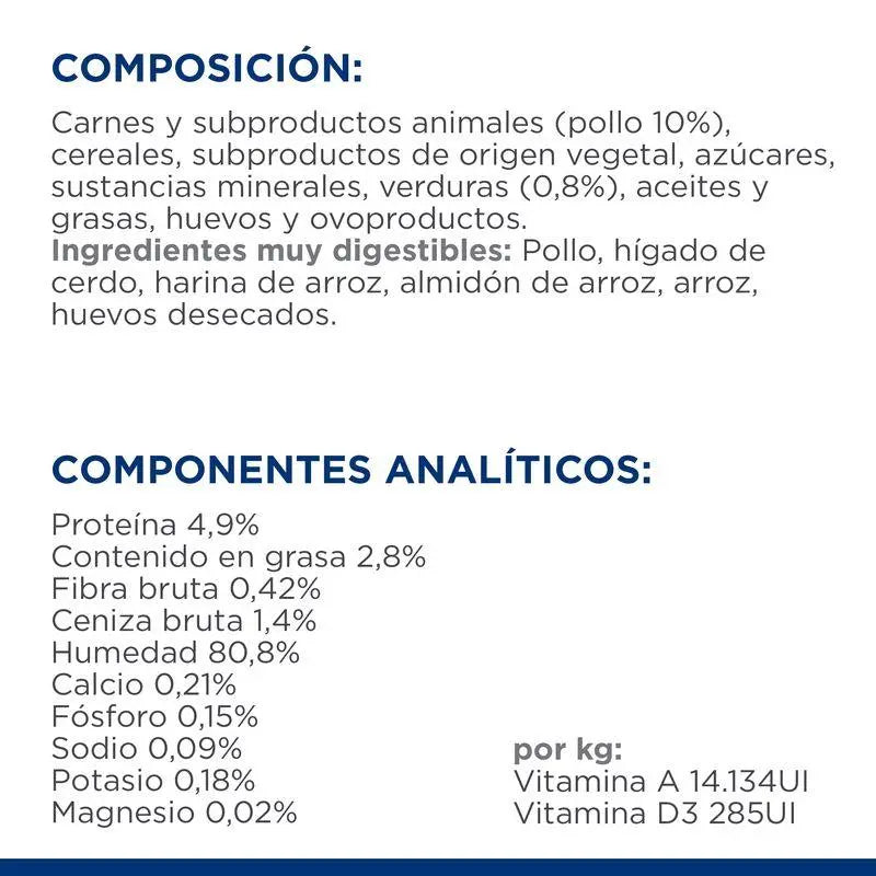 Hill'S Canine I/D Estofado Con Pollo Y Verduras 354 g - Precios Más Baratos - Todoanimal