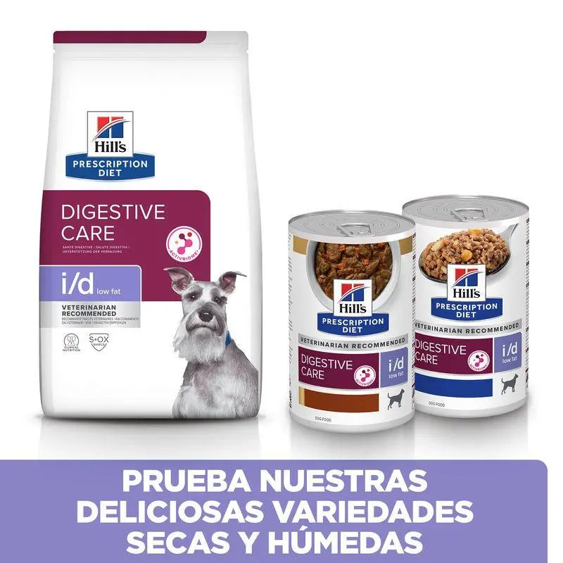 Hill'S Canine I/D Low Fat Estofado Con Sabor A Pollo Y Verduras 354 g - Precios Más Baratos - Todoanimal