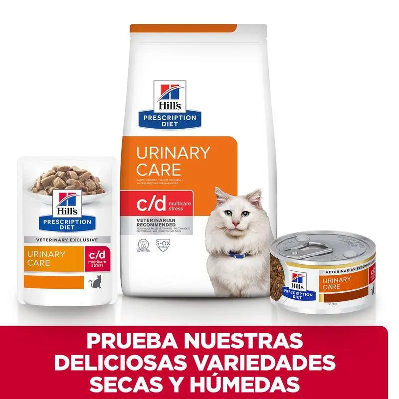 Hill'S Feline C/D Stress 1.5Kg (Enfermedad Urinaria) - Precios Más Baratos - Todoanimal