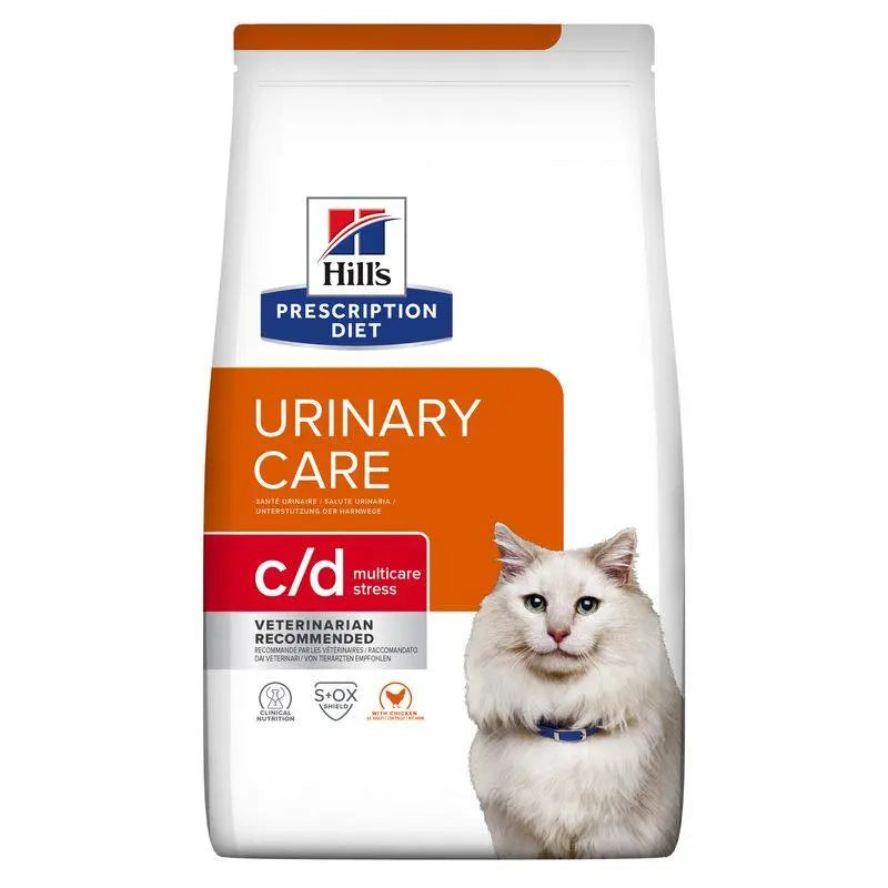 Hill'S Feline C/D Urinary Stress 8Kg - Precios Más Baratos - Todoanimal