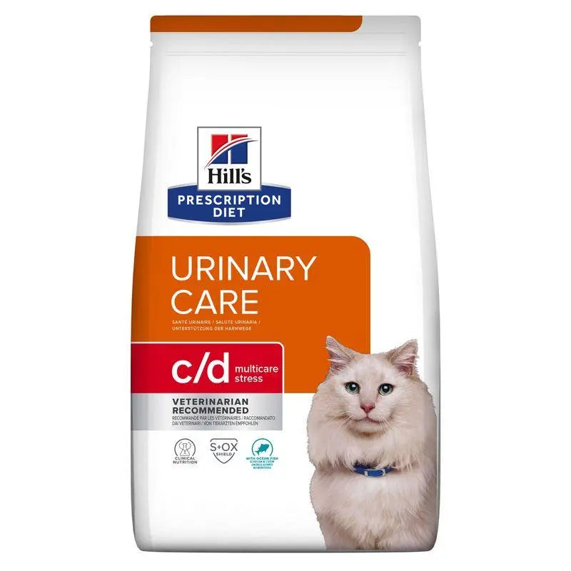 Hill'S Feline C/D Urinary Stress Pescado Azul 1.5Kg - Precios Más Baratos - Todoanimal