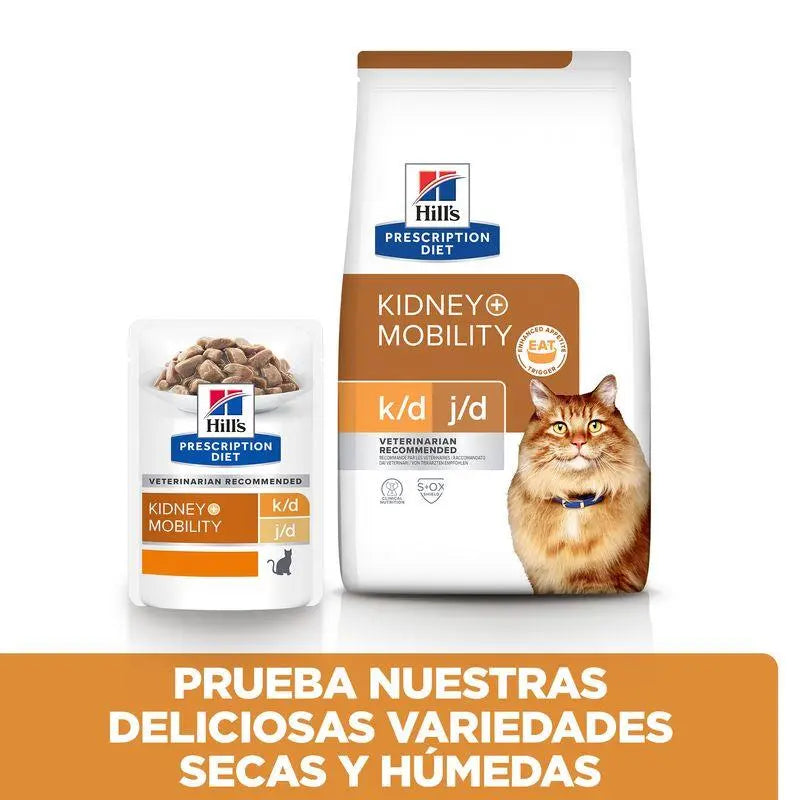 Hill'S Feline K/D+ Mobility 3Kg - Precios Más Baratos - Todoanimal