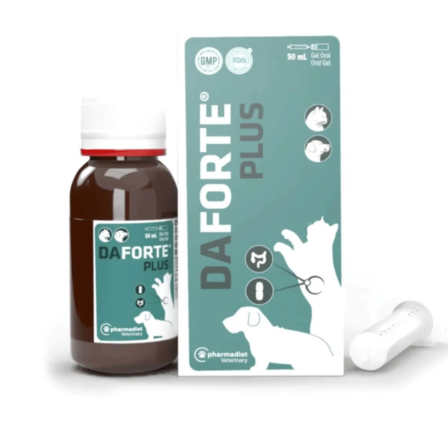 Daforte Plus 50 ml Antidiarreico para Perros y Gatos | Corta la Diarrea Rápidamente Farmadiet al mejor precio -todoastorenimal.com
