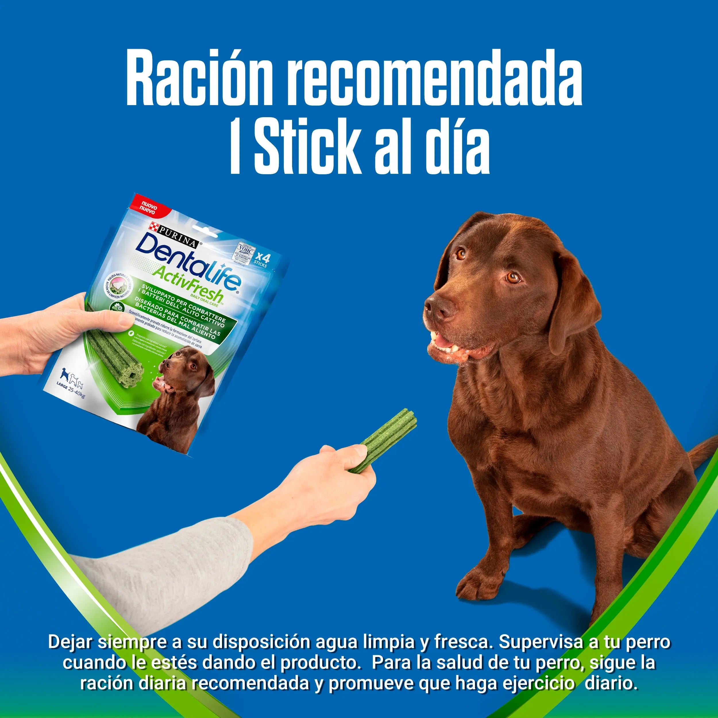 Dentalife Activfresh Dog Large 4 Sticks al mejor precio -todoastorenimal.com