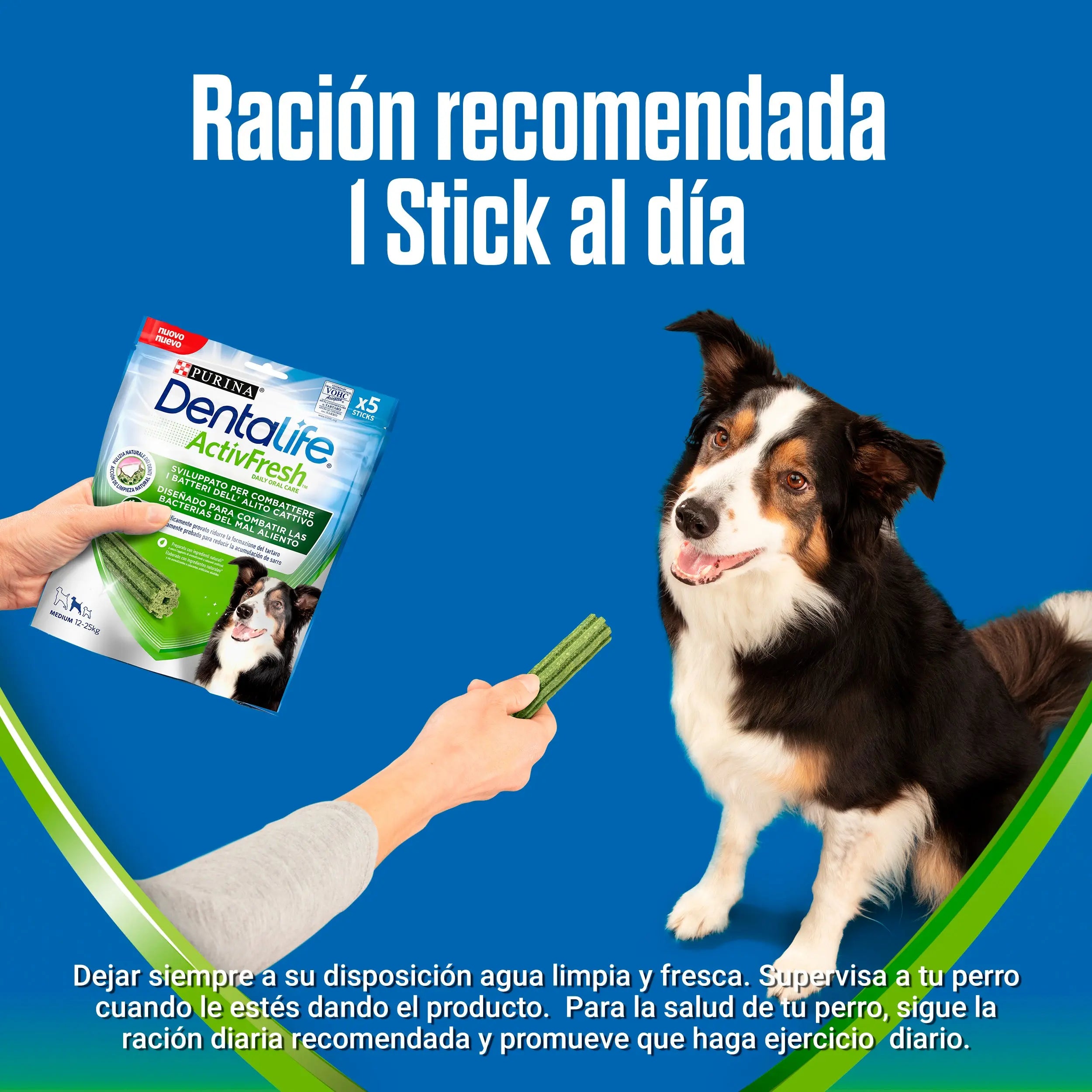 Dentalife Activfresh Dog Medium 5 Sticks al mejor precio -todoastorenimal.com