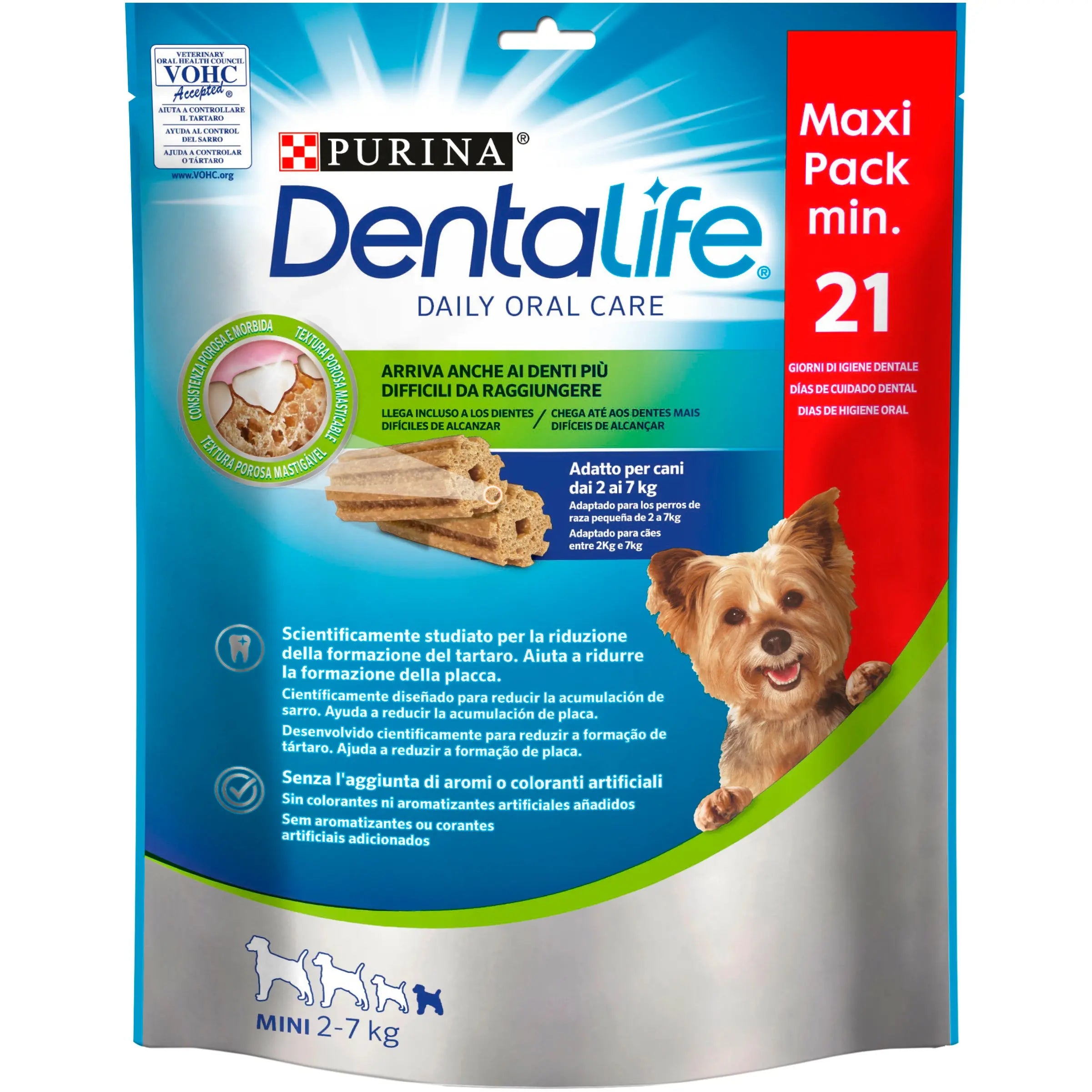 Dentalife Dog Extra Mini 21 Sticks al mejor precio -todoastorenimal.com