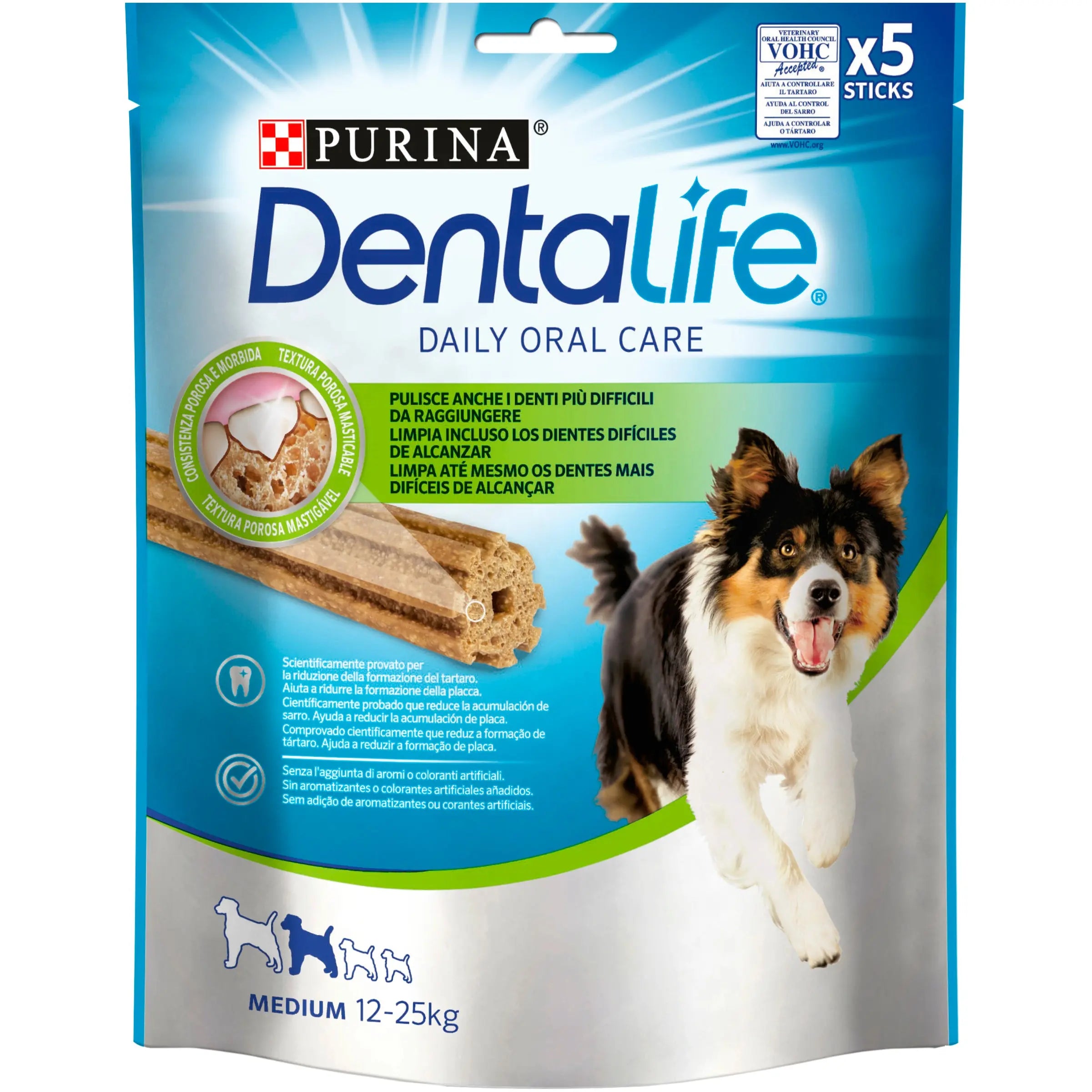 Dentalife Dog Medium 5 Sticks al mejor precio -todoastorenimal.com