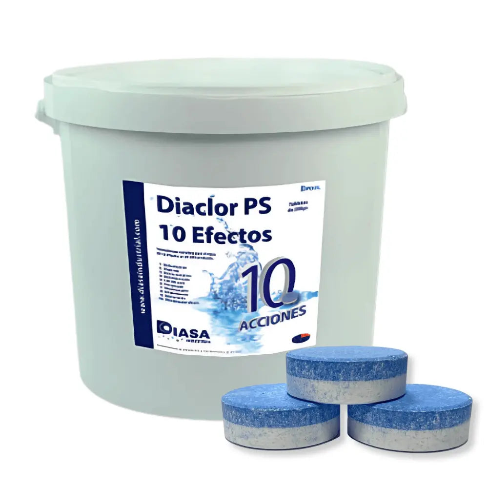 Diaclor Cloro PS 10 Efectos en Pastillas 5 kg Diasa al mejor precio -todoastorenimal.com