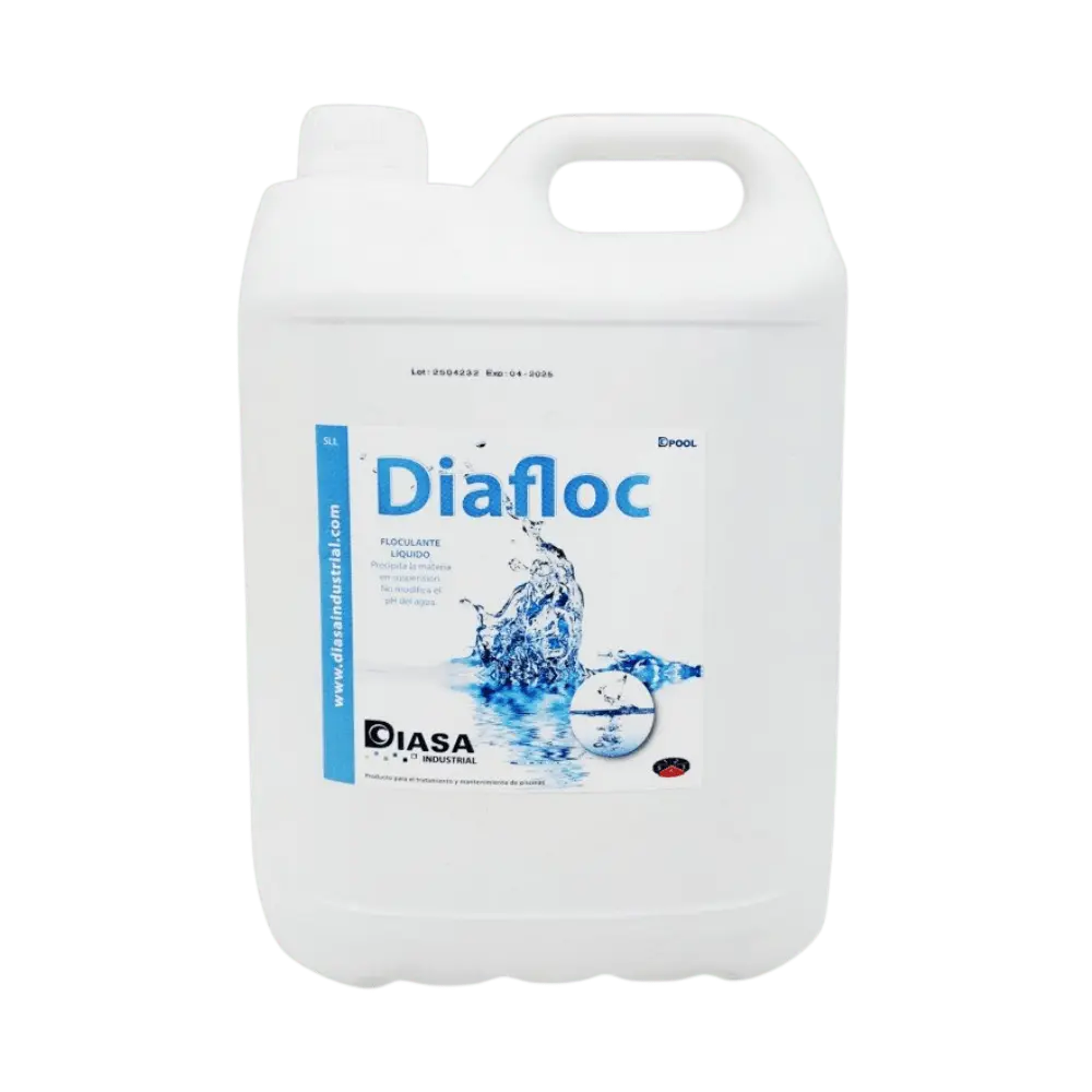 Diafloc Floculante Líquido 5 L al mejor precio -todoastorenimal.com