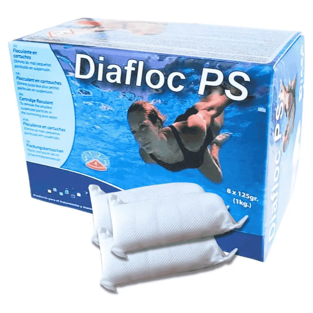 Diafloc Ps 1 kg Floculante Sólido para Piscinas | Agua Cristalina | Clarificador Potente al mejor precio -todoastorenimal.com