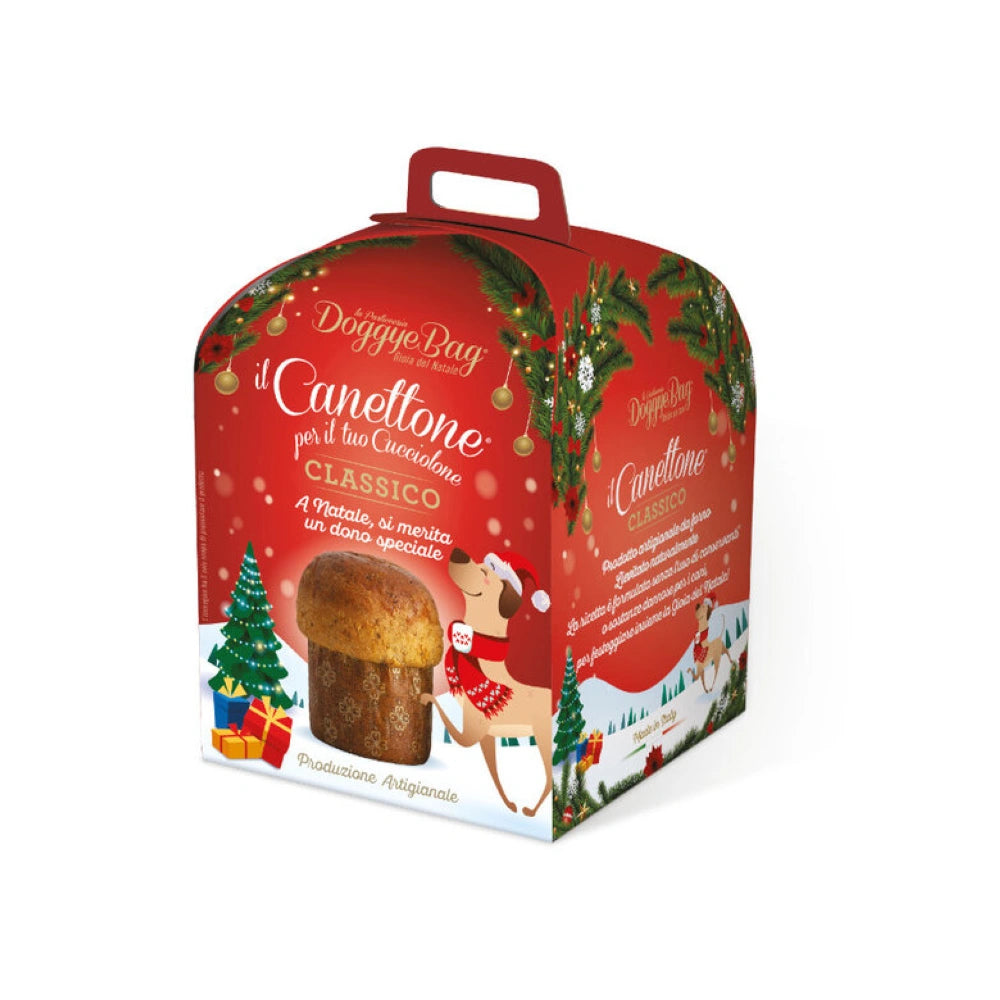 DoggyeBag Canettone Classico Snack de Navidad para Perros 125g al mejor precio -todoastorenimal.com