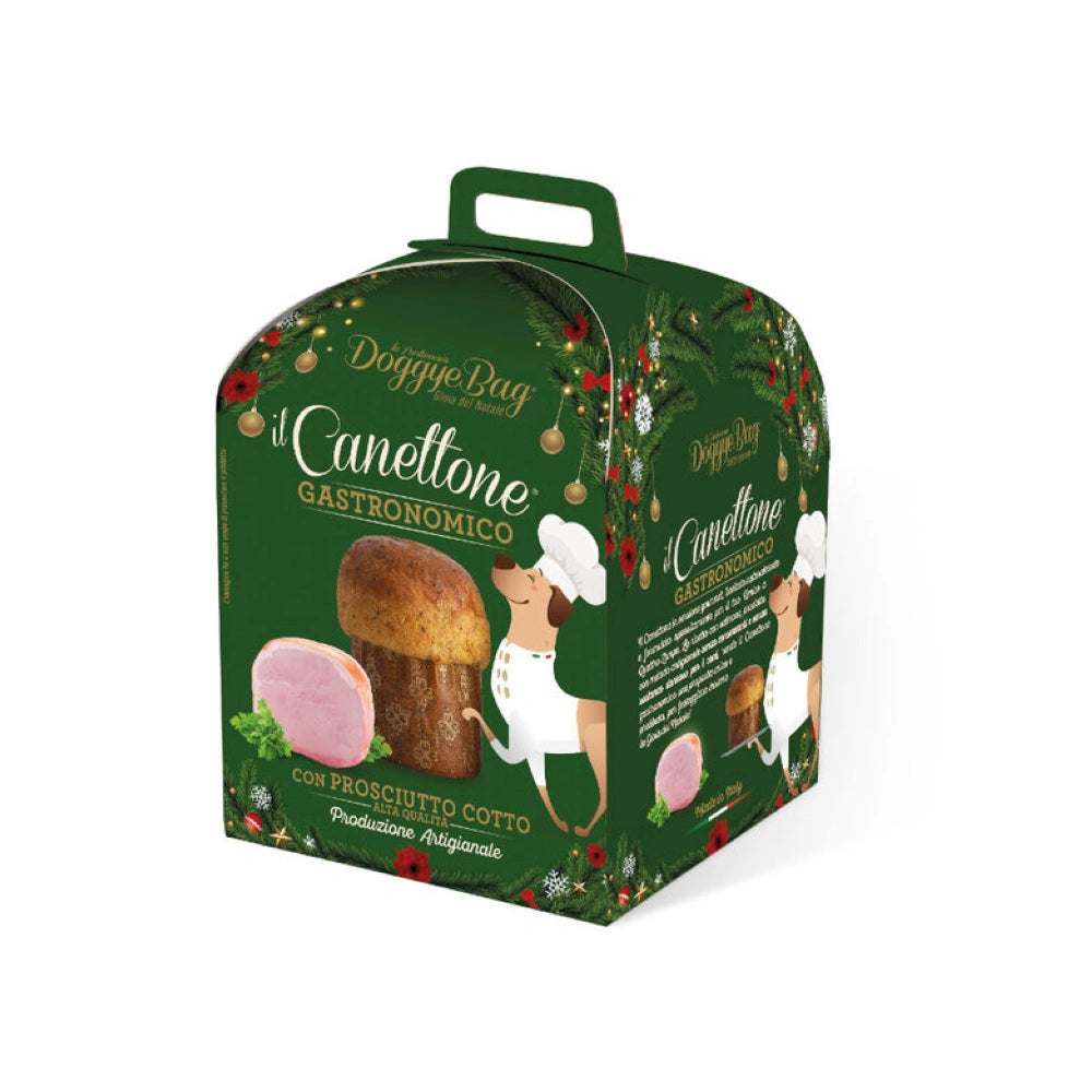 DoggyeBag Canettone Gourmet al Salmone Snack de Navidad para Perros 125g al mejor precio -todoastorenimal.com