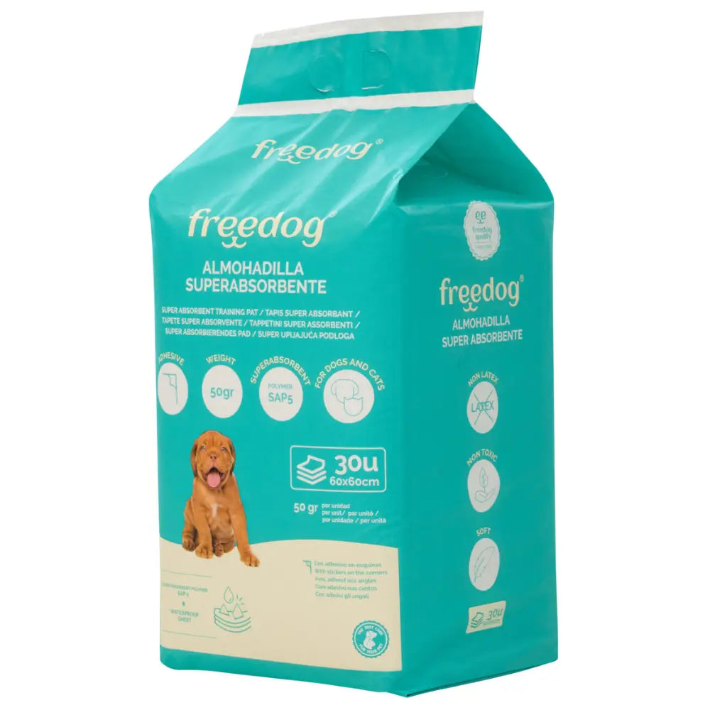 EMPAPADOR FREEDOG 60X60 30UDES al mejor precio -todoastorenimal.com