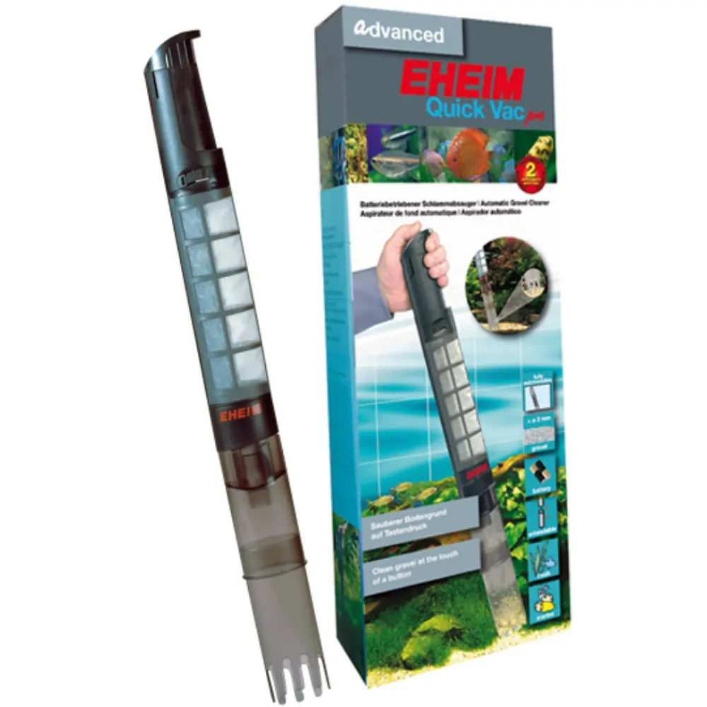 Eheim Quick Vac Pro - Aspirador de Fondo A Pilas para Acuarios al mejor precio -todoastorenimal.com