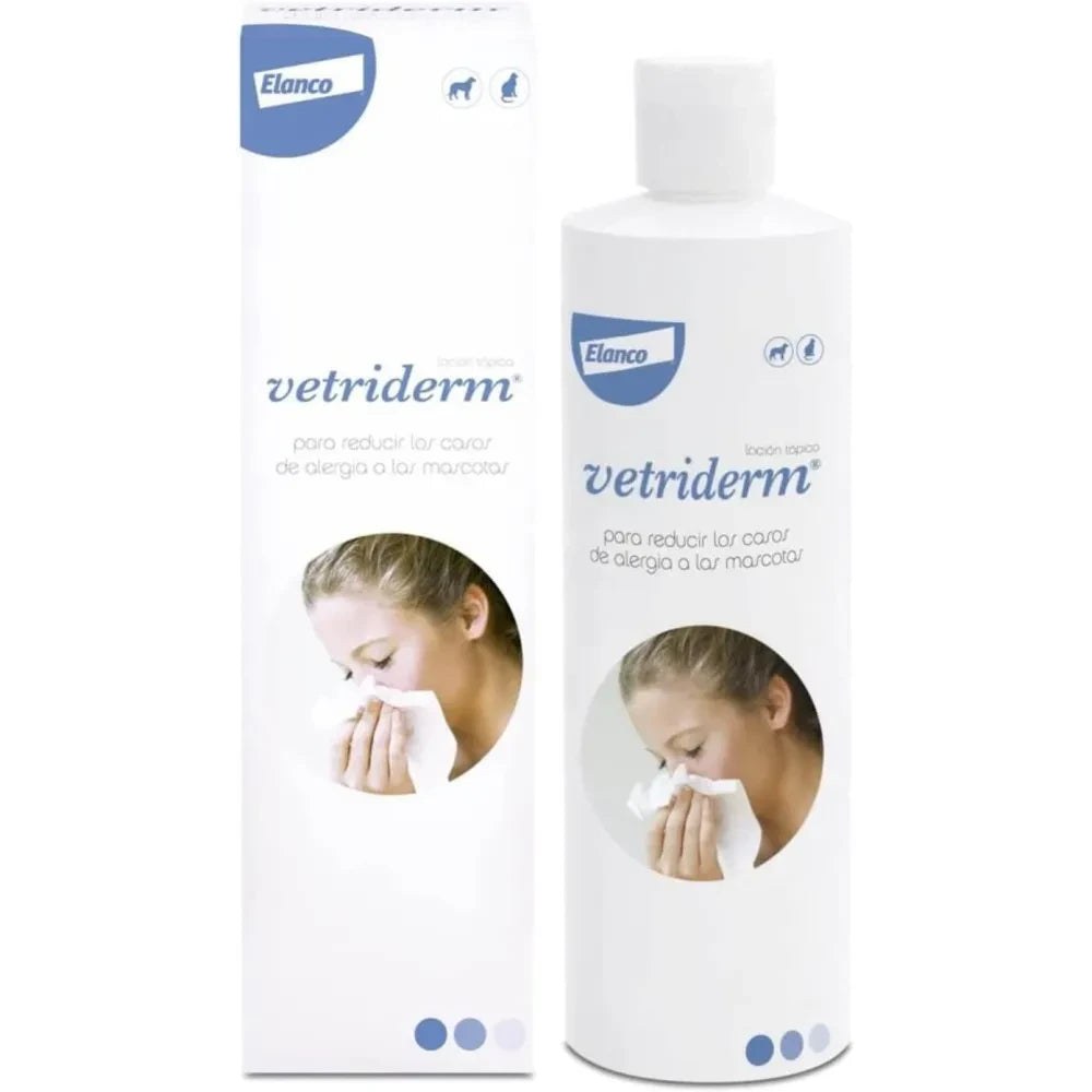 Elanco Vetriderm Antialérgico para Personas 350 ml Reduce Casos de Alergia a Mascotas al mejor precio -todoastorenimal.com