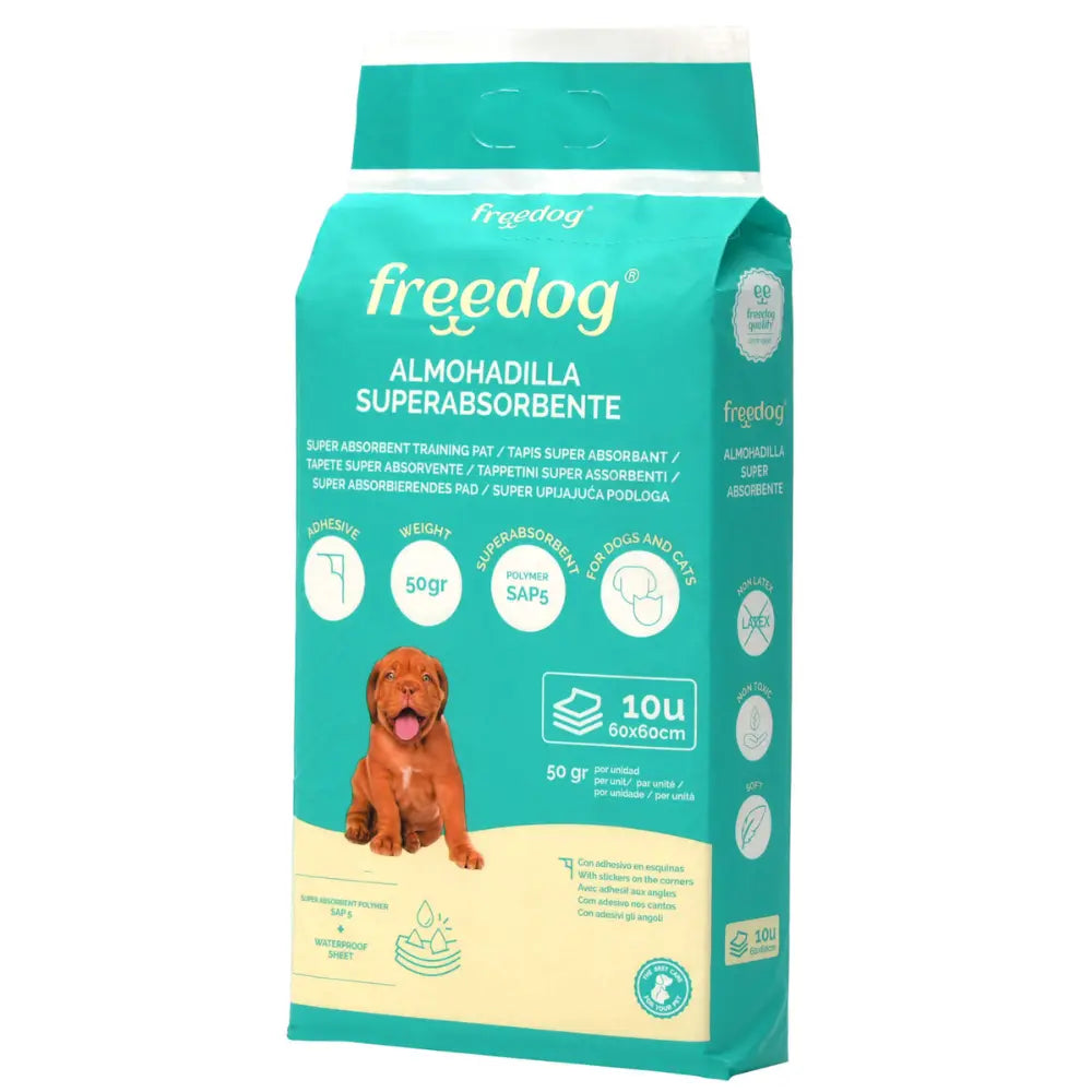Empapador Freedog 60X60 10Udes. al mejor precio -todoastorenimal.com