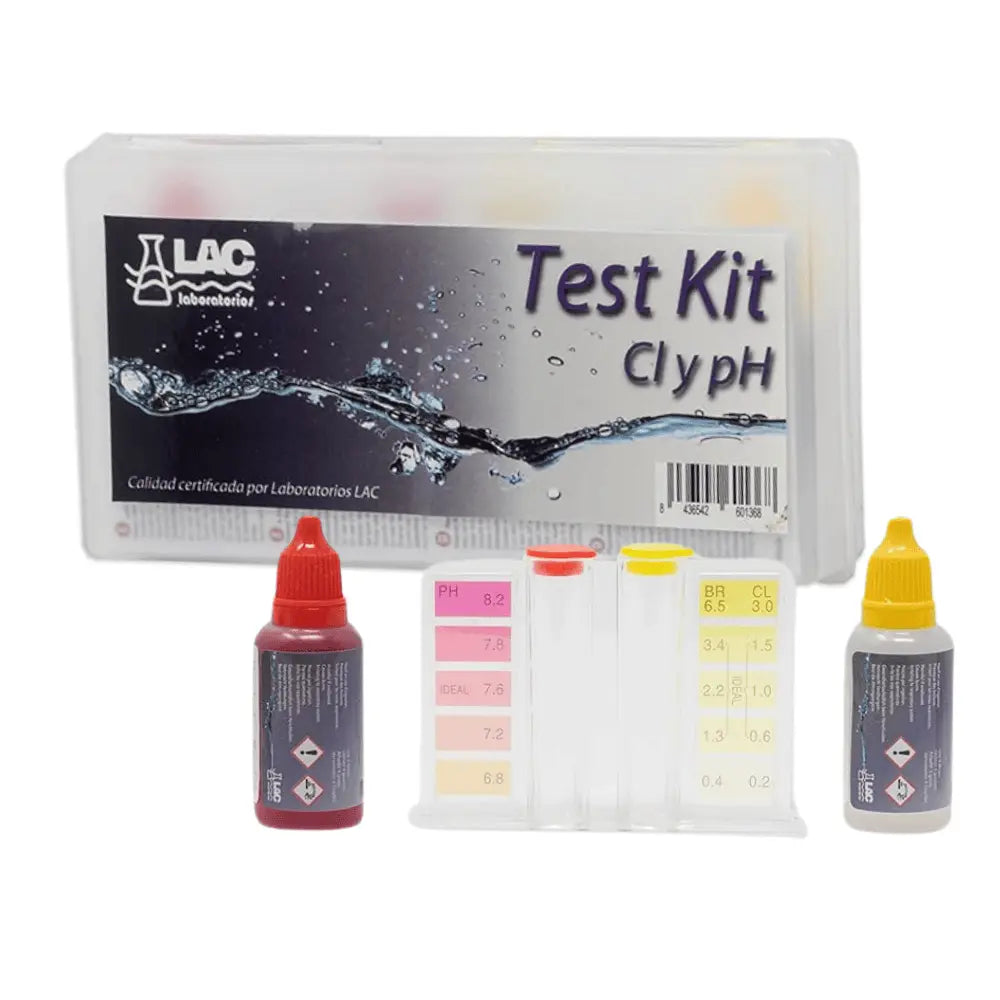 Estuche Analizador Kit Cloro y Ph Piscinas al mejor precio -todoastorenimal.com