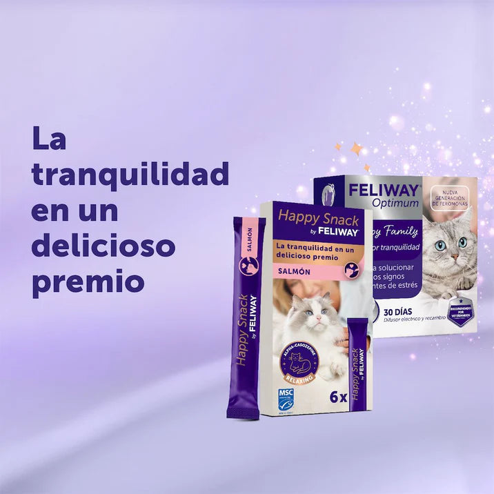Feliway Happy Snacks Relajantes para Gatos Pollo
