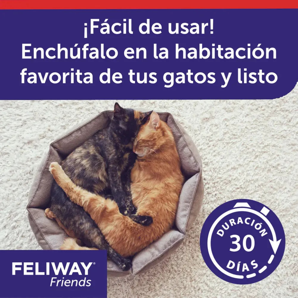 Feliway Friends Difusor+Recambio 48 ml al mejor precio -todoastorenimal.com