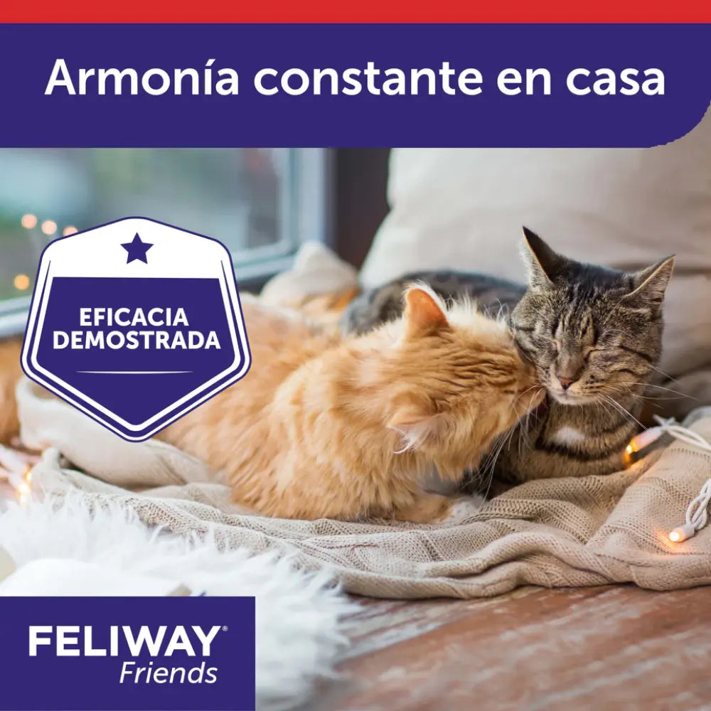 Feliway Friends Difusor+Recambio 48 ml al mejor precio -todoastorenimal.com