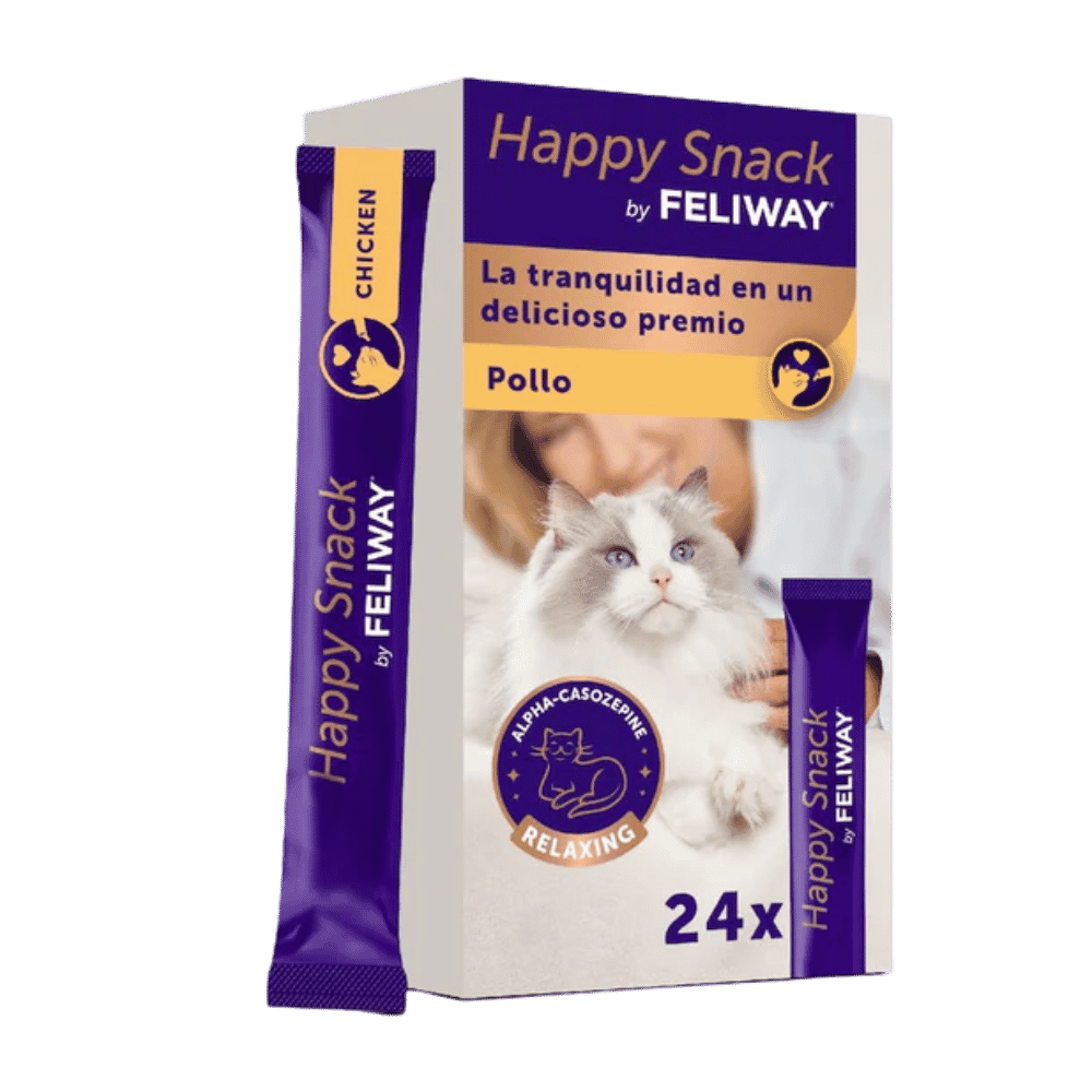 Feliway Happy Snacks Relajantes para Gatos Pollo al mejor precio -todoastorenimal.com