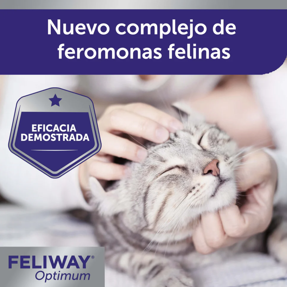 Feliway Optimum Difusor+Recambio 48 ml al mejor precio -todoastorenimal.com