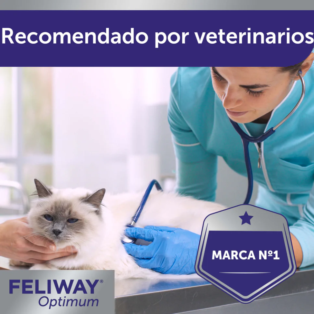 Feliway Optimum Difusor+Recambio 48 ml al mejor precio -todoastorenimal.com