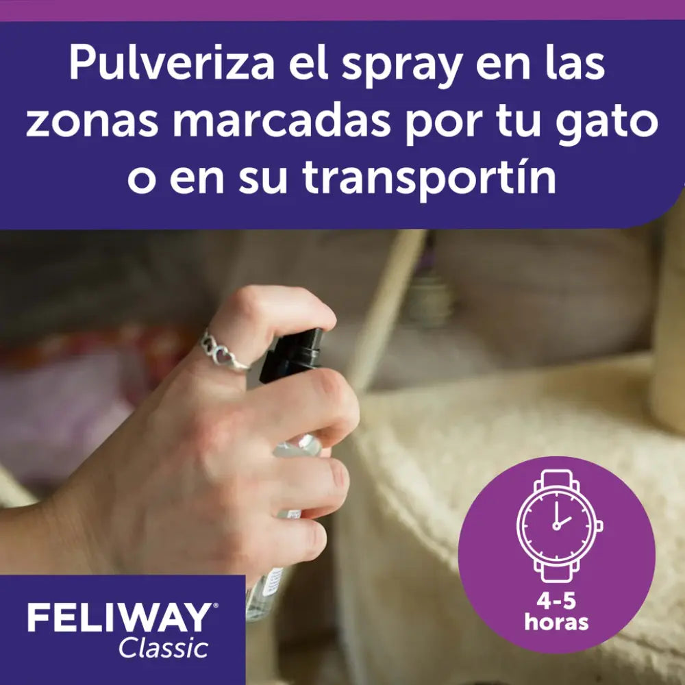 Feliway Spray 60 ml al mejor precio -todoastorenimal.com