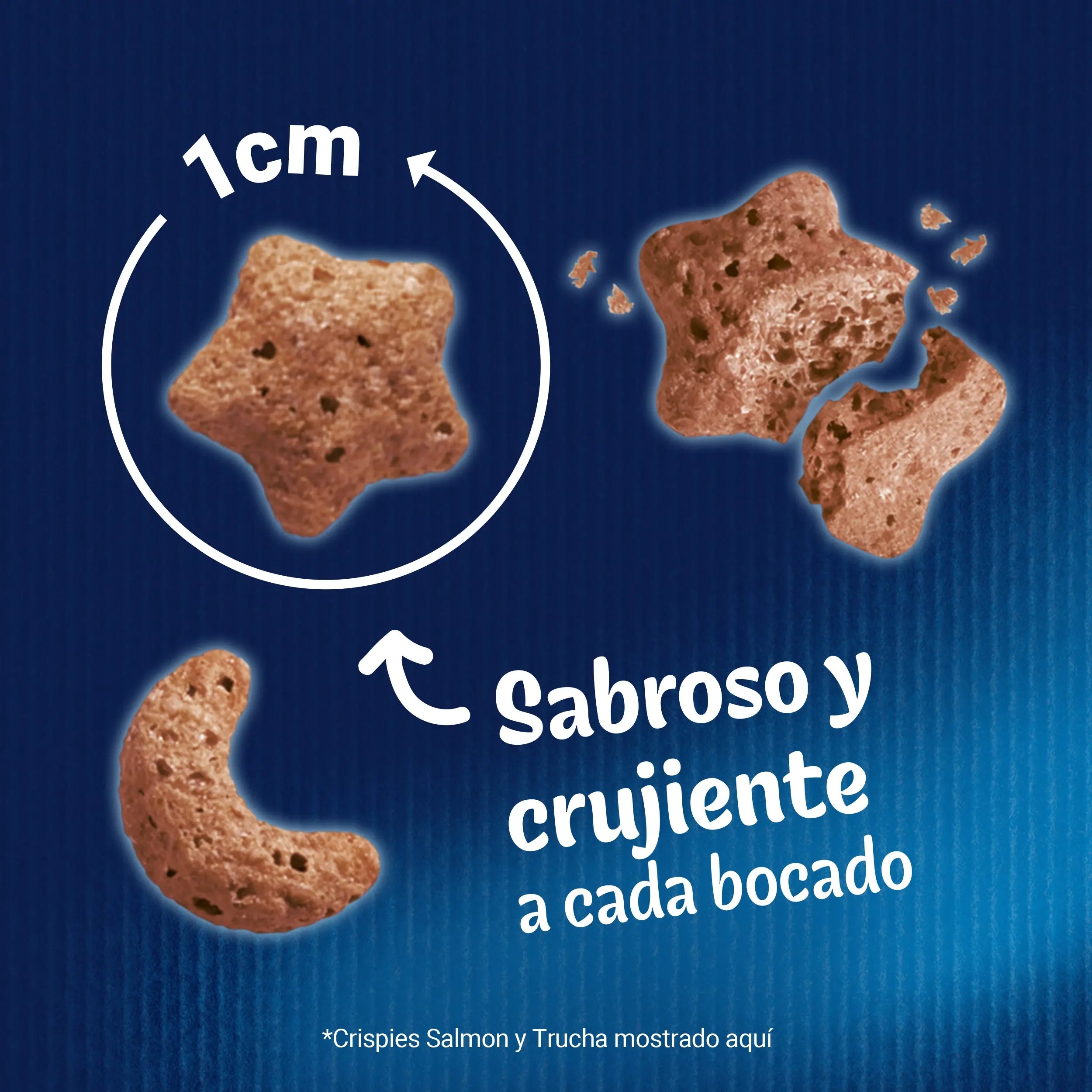 Felix Crispies Salmón & Trucha 45 g al mejor precio -todoastorenimal.com
