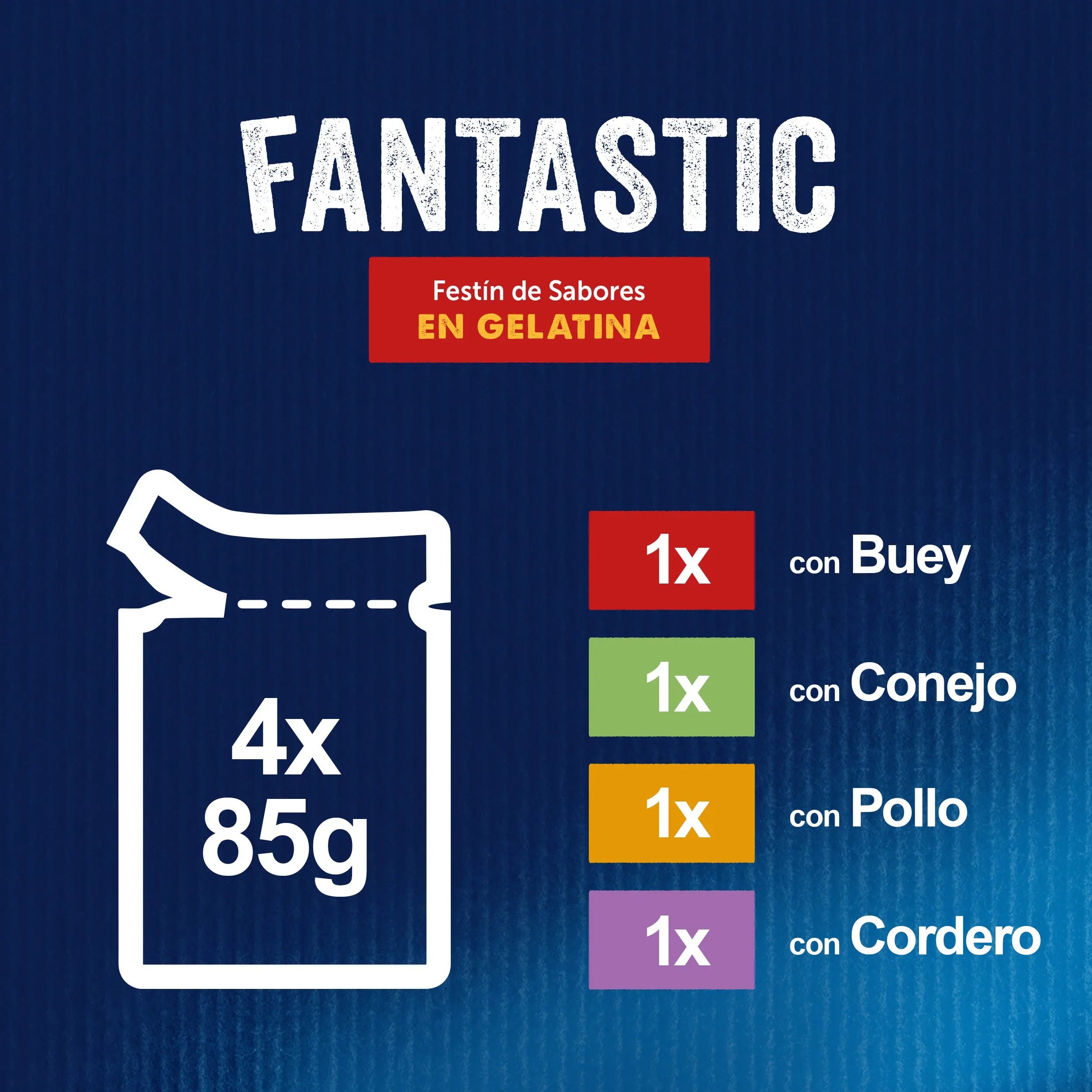 Felix Fantastic Carnes Pack 4X85 g al mejor precio -todoastorenimal.com