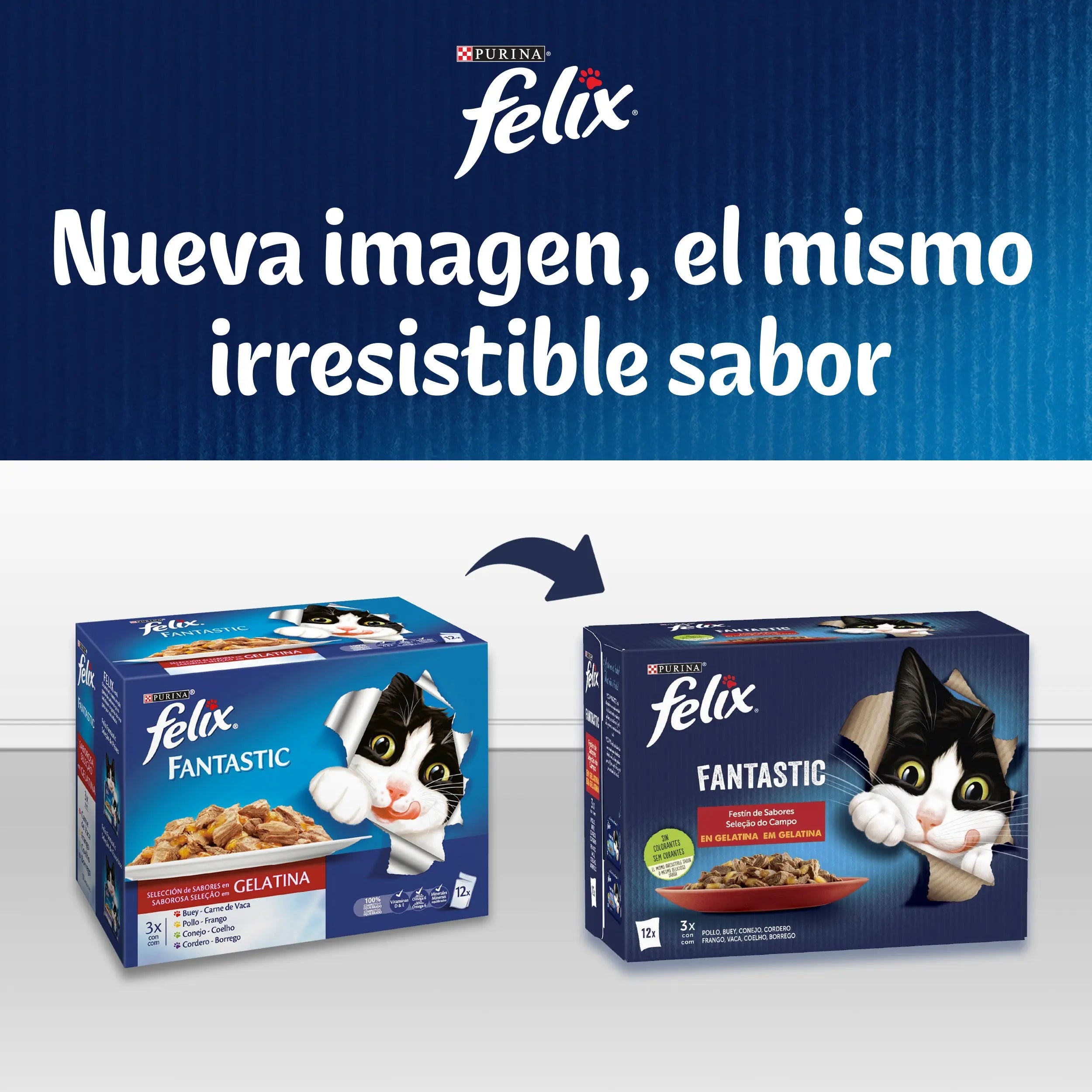 Felix Fantastic Carnes Pack 4X85 g al mejor precio -todoastorenimal.com