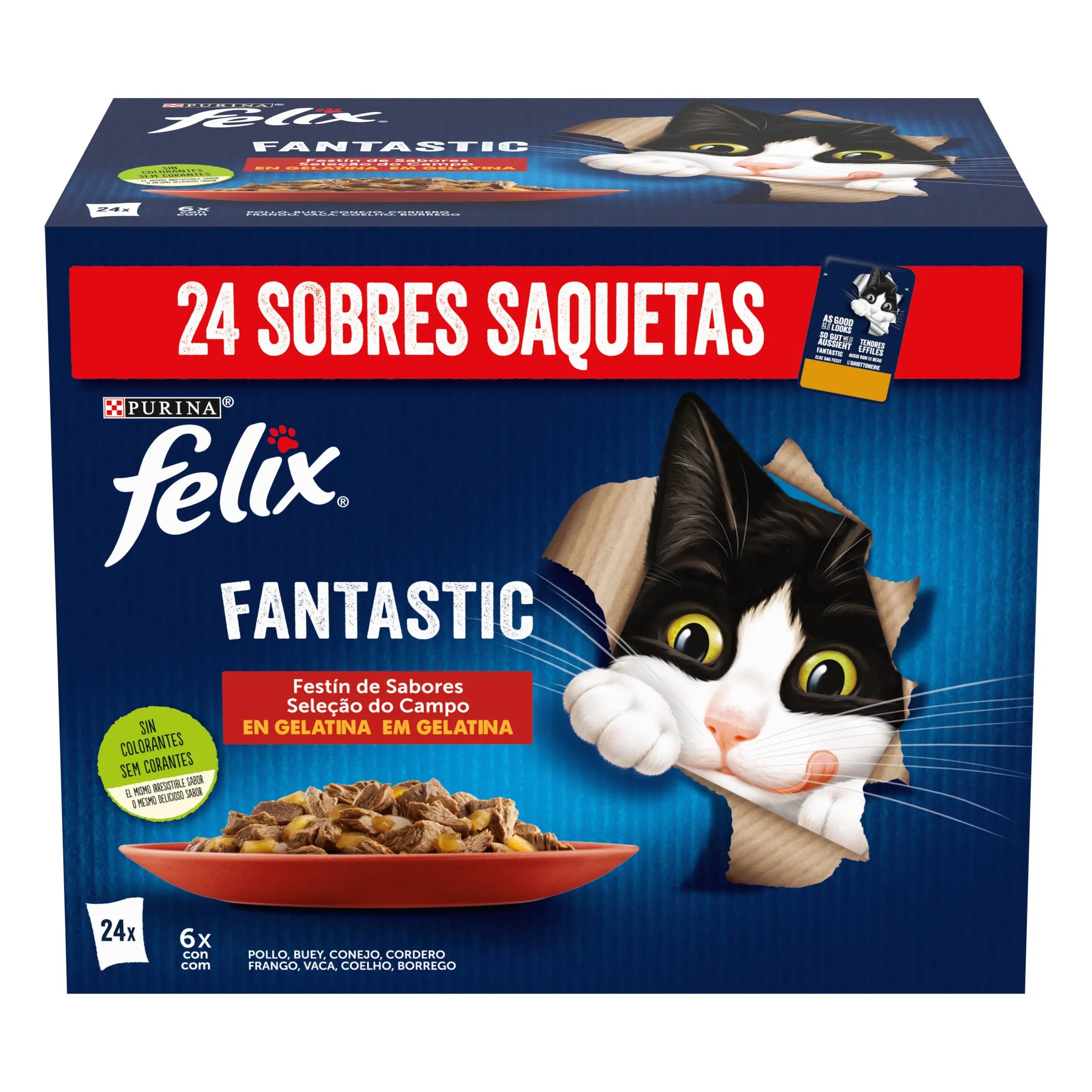 Felix Fantastic Countryside Pack 24x85 g al mejor precio -todoastorenimal.com