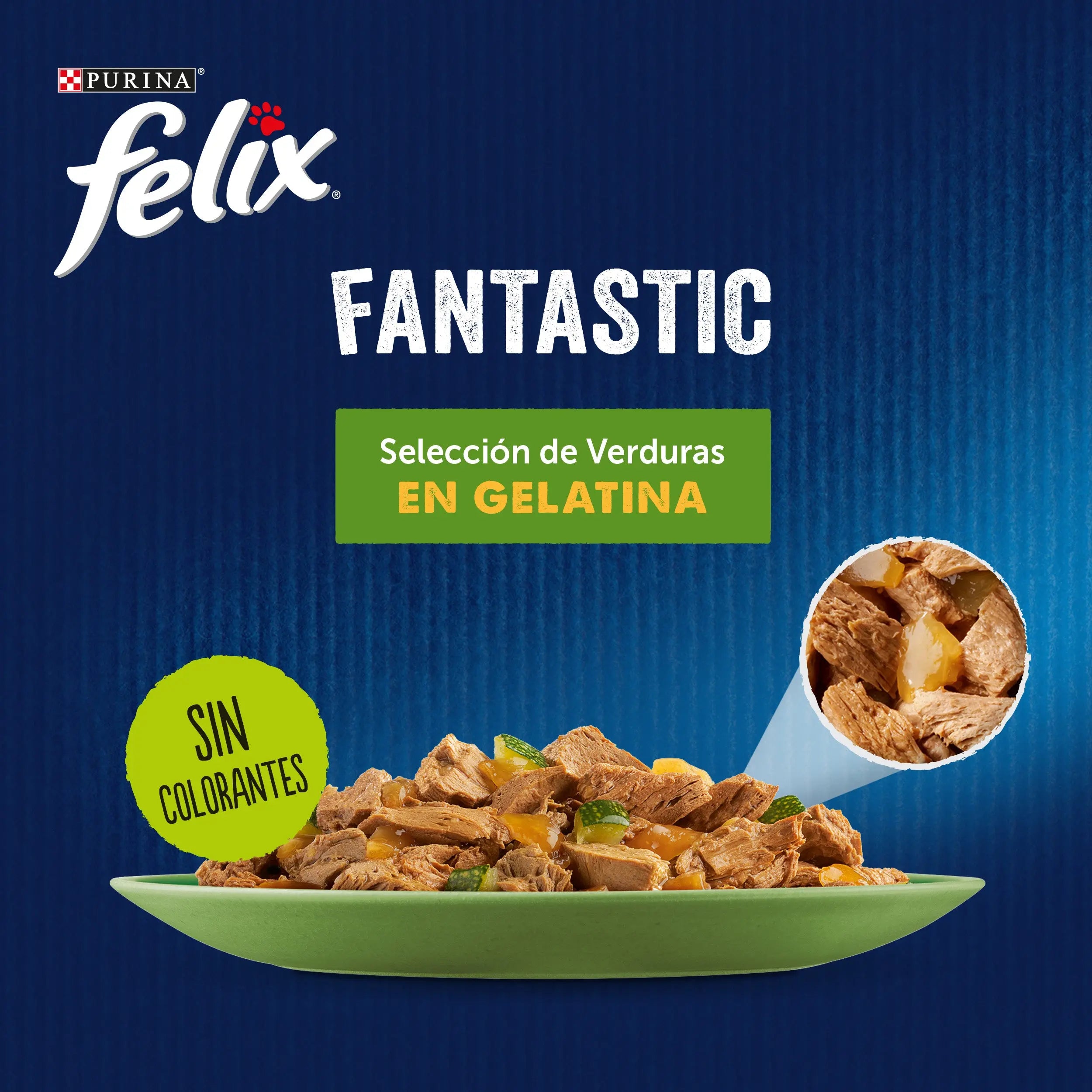 Felix Fantastic Surtido Verduras Pack 4X85 g al mejor precio -todoastorenimal.com