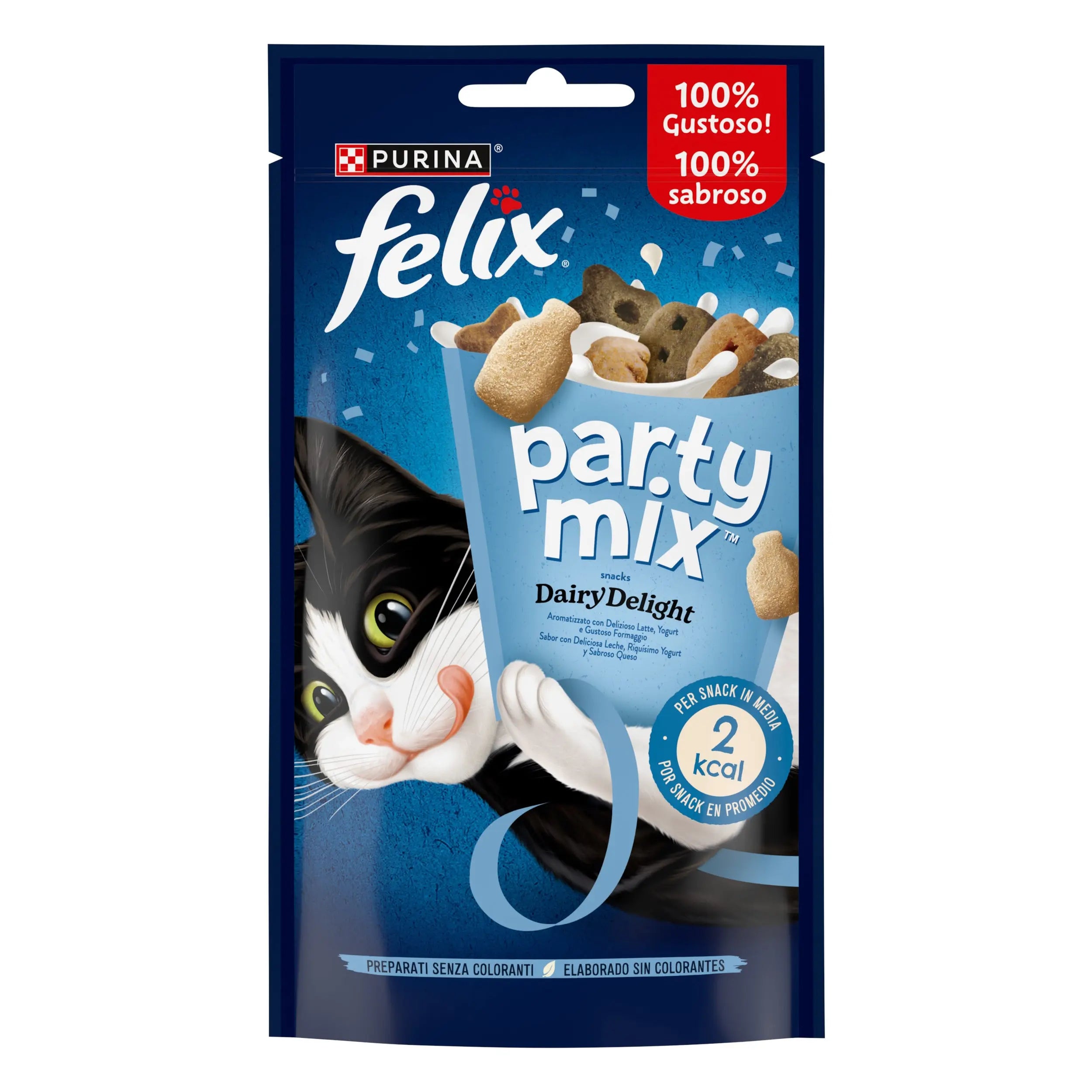 Felix Party Mix Delicias de Leche 60 g al mejor precio -todoastorenimal.com