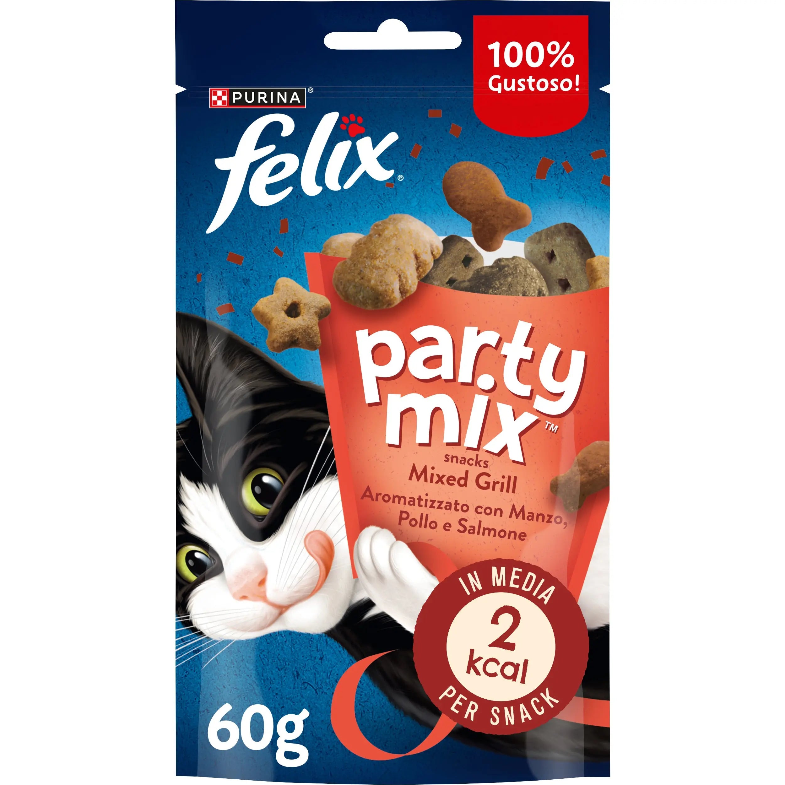 Felix Party Mix Mixed Grill 60 g al mejor precio -todoastorenimal.com