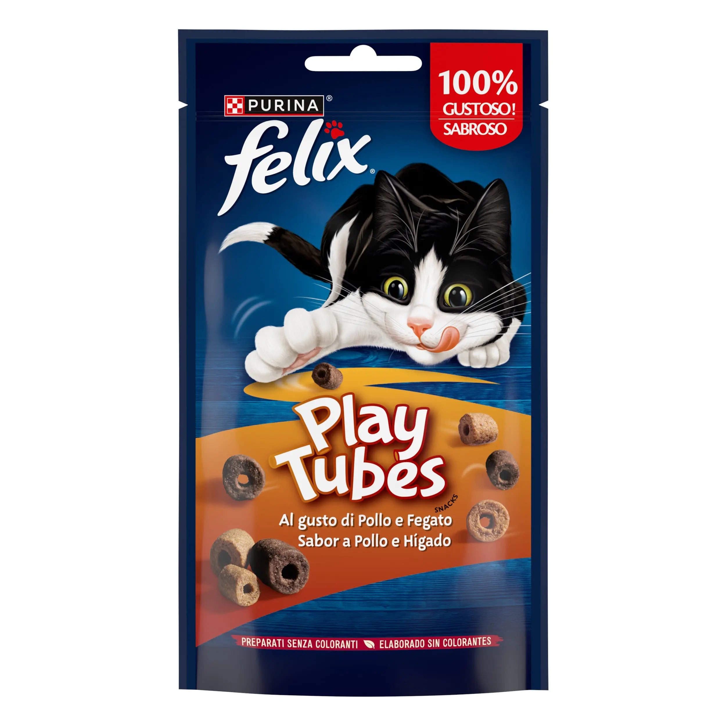 Felix Play Tubes Pollo&Hígado 50 g al mejor precio -todoastorenimal.com