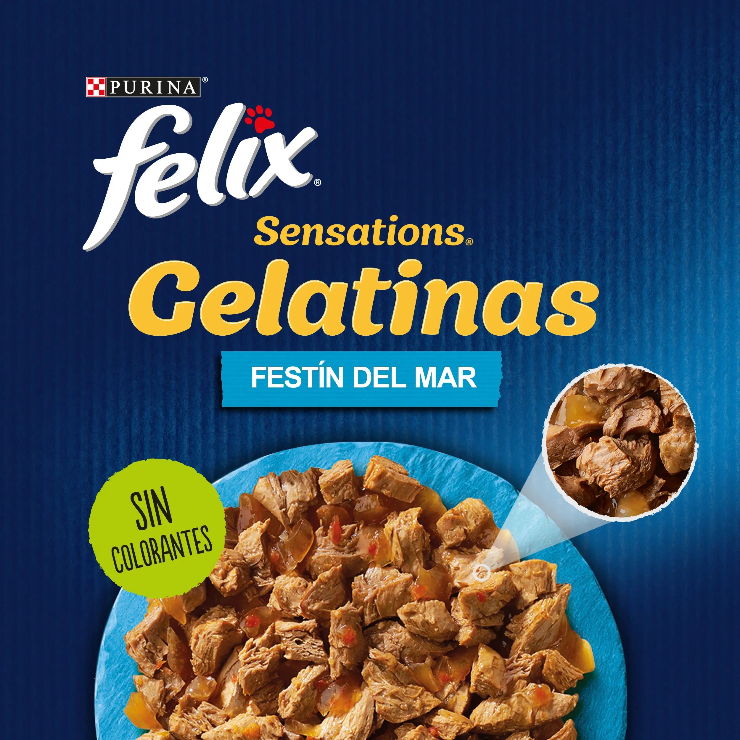 Felix Sensations Pescados Gelatina Pack 12X85 g al mejor precio -todoastorenimal.com