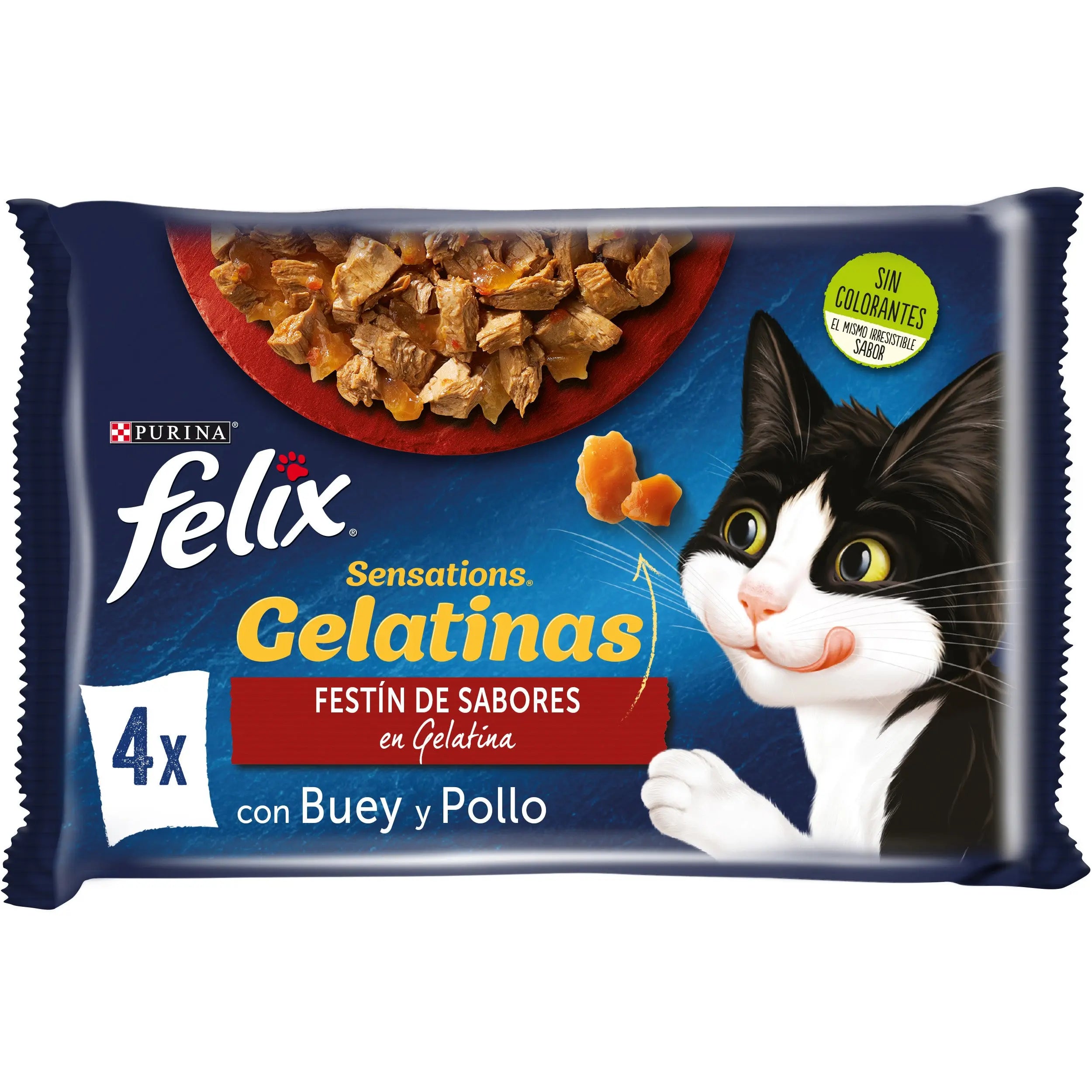 Felix Sensations Surtido Pack 4x85 g al mejor precio -todoastorenimal.com