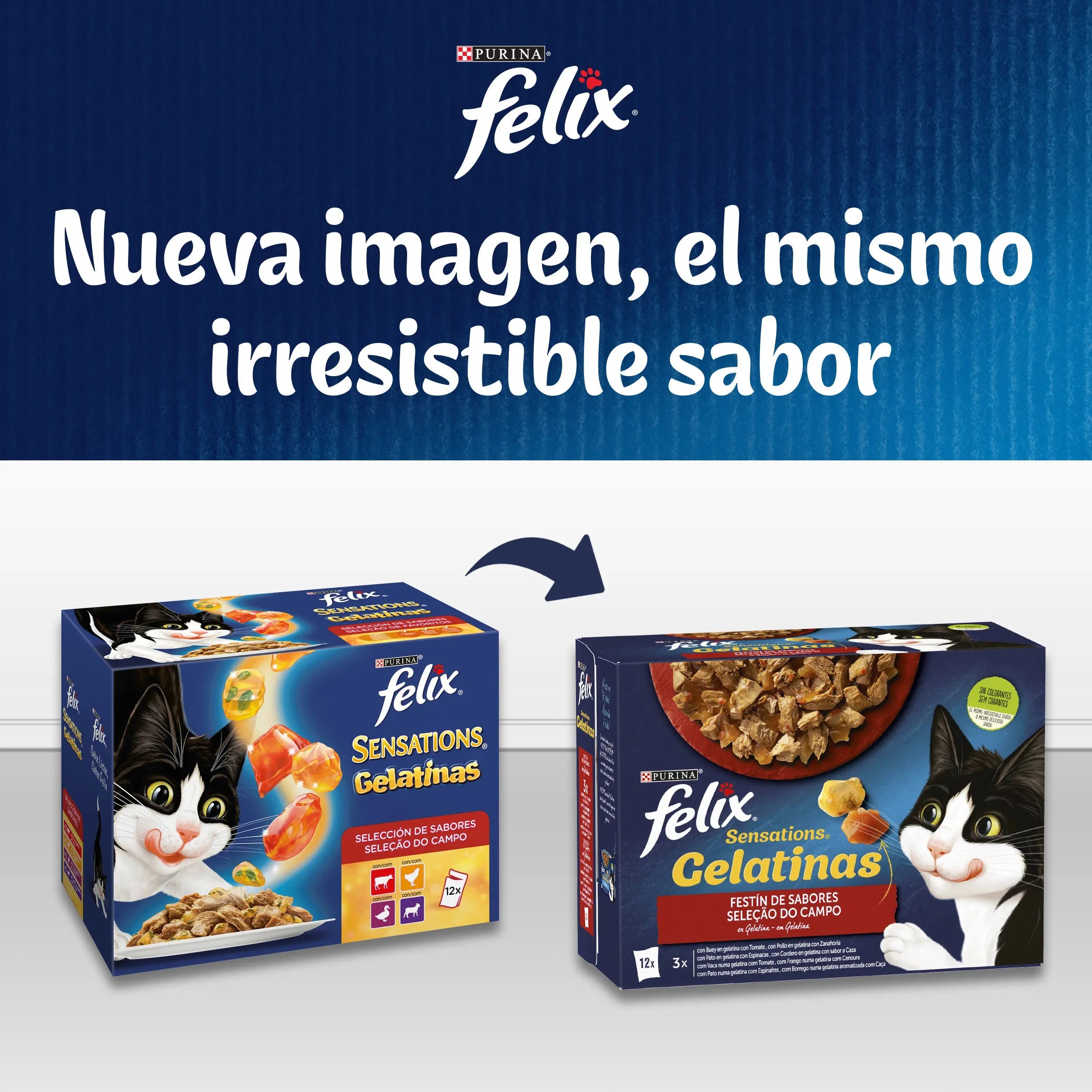 Felix Sensations Surtido Pack 4x85 g al mejor precio -todoastorenimal.com