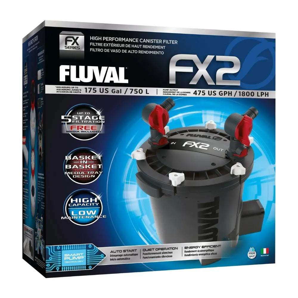 Filtro Externo de Alto Rendimiento Fluval FX para Acuarios al mejor precio -todoastorenimal.com