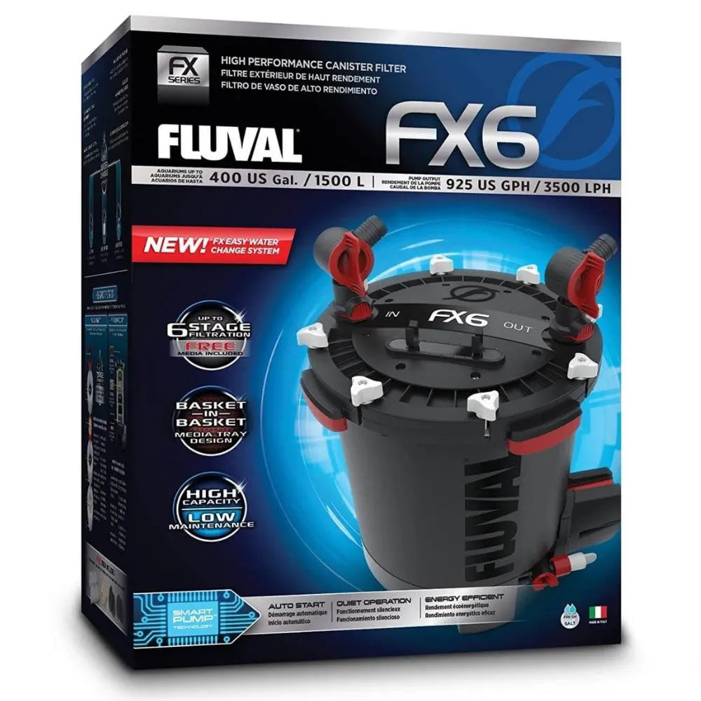 Filtro Externo de Alto Rendimiento Fluval FX para Acuarios al mejor precio -todoastorenimal.com