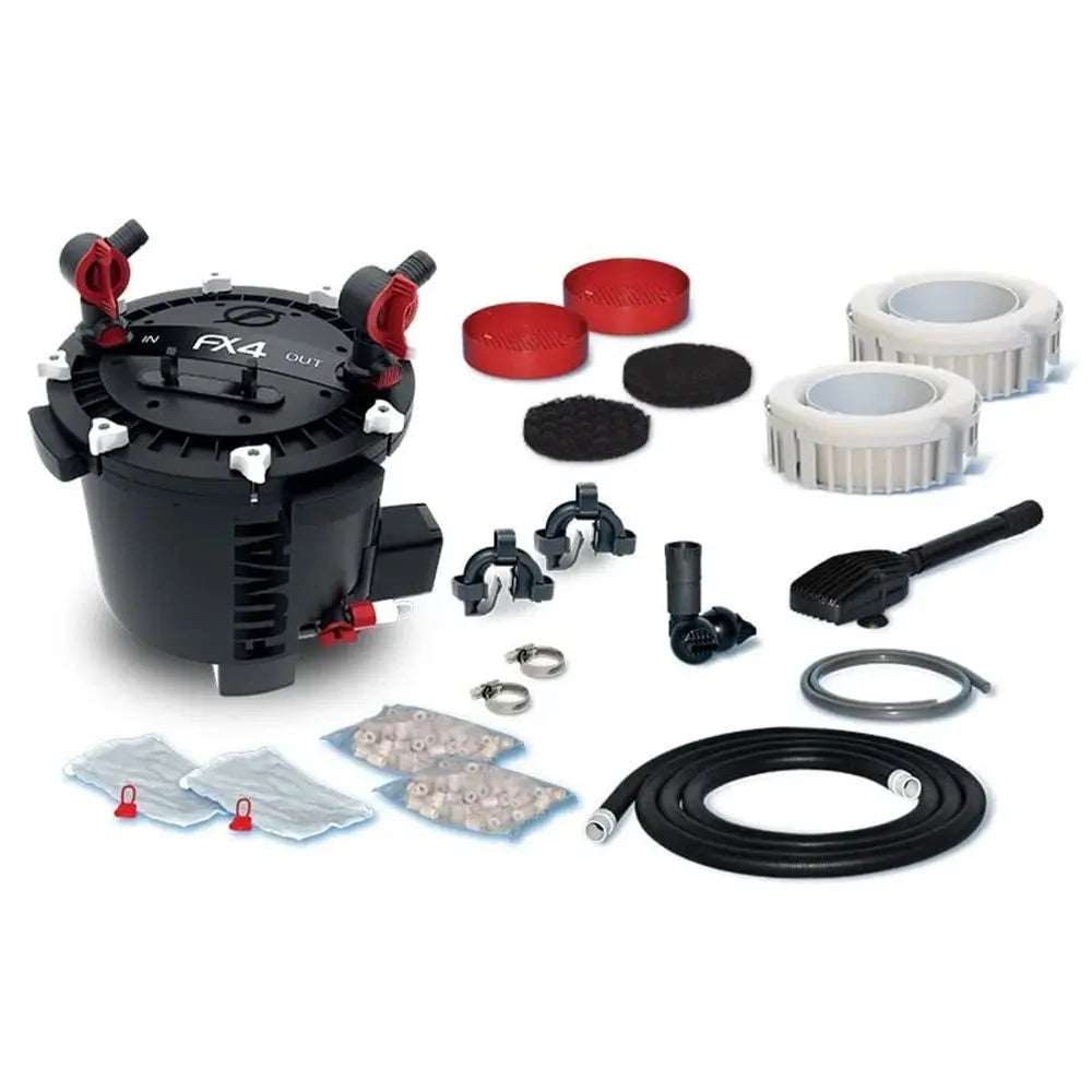 Filtro externo de alto rendimiento Fluval FX4 2650 LPH al mejor precio -todoastorenimal.com
